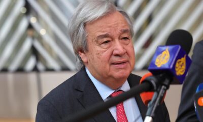 El secretario general de la ONU, António Guterres. EFE/Olivier Matthys