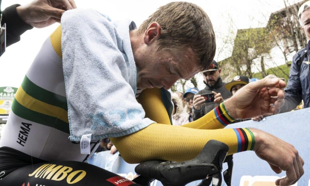 Fotografía de archivo del exciclista australiano Rohan Dennis. EFE/EPA/JEAN-CHRISTOPHE BOTT