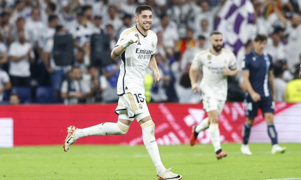 El centrocampista uruguayo del Real Madrid, Fede Valverde, en una foto de archivo. EFE / Rodrigo Jiménez.