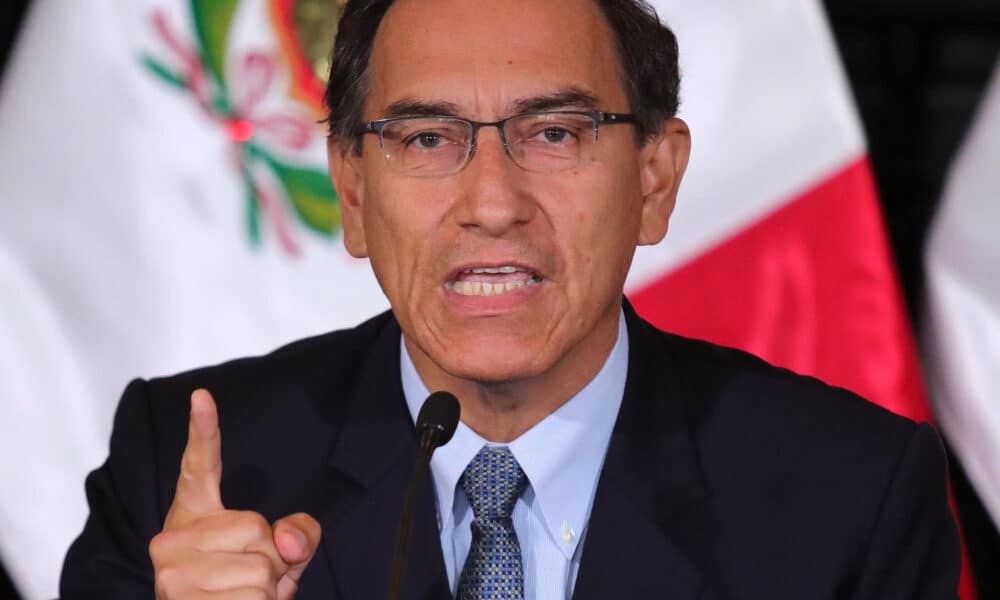 El expresidente de Perú Martín Vizcarra, en una fotografía de archivo. EFE/Ernesto Arias