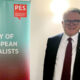 El político luxemburgués Nicolas Schmit, que este sábado ha sido confirmado como cabeza de lista del Partido de los Socialistas Europeos para las elecciones europeas.EFE/ Miguel Salvatierra