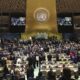 Foto de archivo de una reunión de la Asamblea General de la ONU, en su sede en Nueva York (Estados Unidos). EFE/Justin Lane