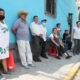 Vecinos de la colonia Pedregal de Santo Domingo permanecen en espera de abastecimiento de agua por parte de la autoridades, el 2 de marzo de 2024, en la Ciudad de México (México). EFE/ Mario Guzmán