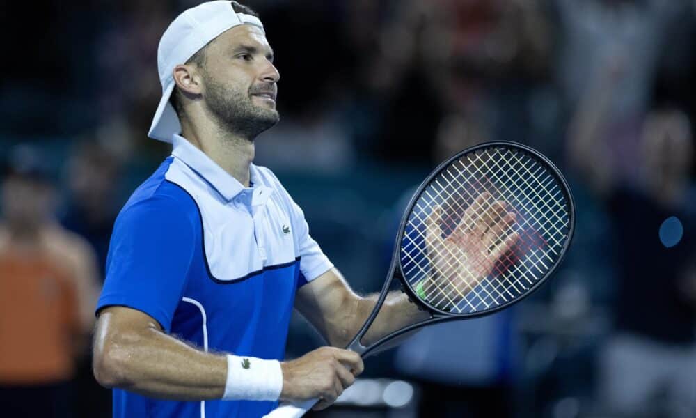 El tenista de Bulgaria Grigor Dimitrov. EFE/EPA/CRISTOBAL HERRERA-ULASHKEVICH