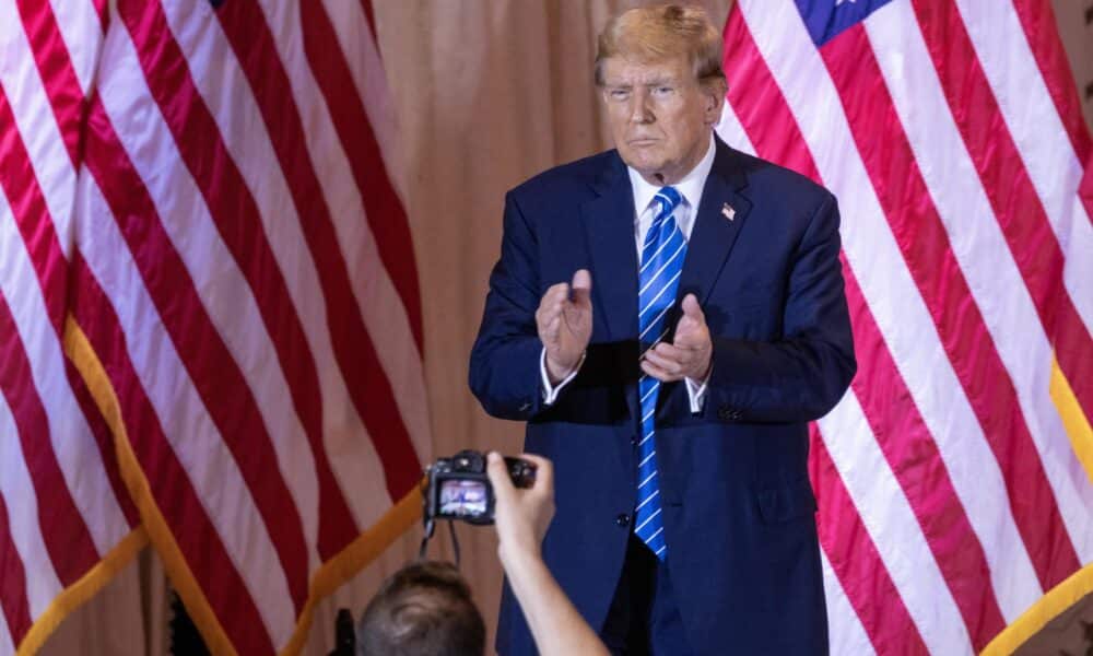 El expresidente de Estados Unidos Donald Trump, en una fotografía de archivo. EFE/Cristóbal Herrera-Ulashkevich