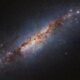 Imágenes de la galaxia messier 82 tomadas con el telescopio webb. Universidad de Granada