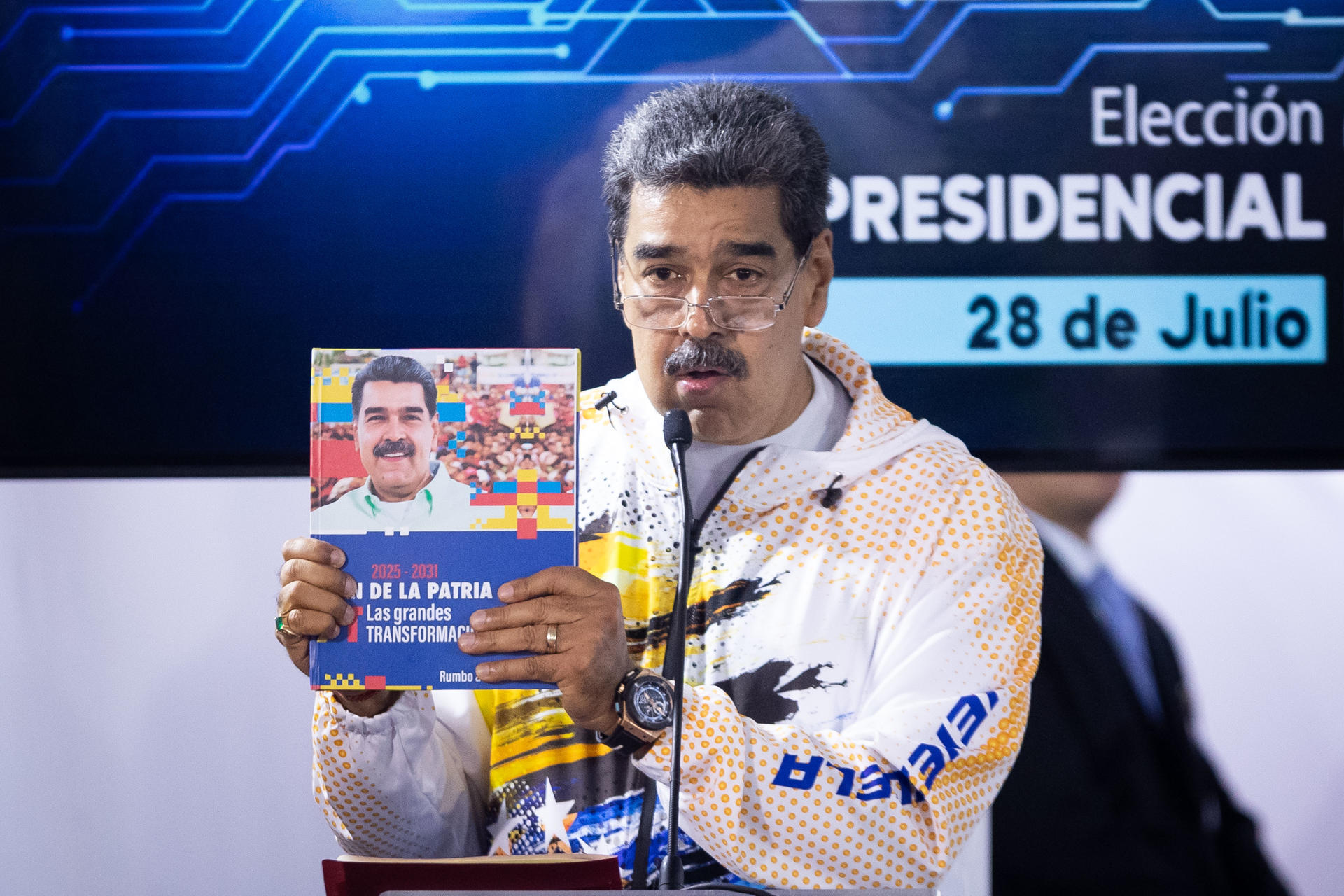 Fotografía de archivo en la que se observa al presidente de Venezuela, Nicolás Maduro. EFE/ Rayner Peña R.