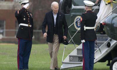 El presidente de EE.UU., Joe Biden (c). EFE/EPA/CHRIS KLEPONIS / CONSOLIDATED NEWS PHOTOS / POOL