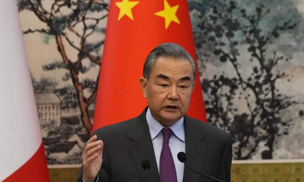 Foto de archivo del canciller chino Wang Yi. EFE/EPA/KEN ISHII/ POOL