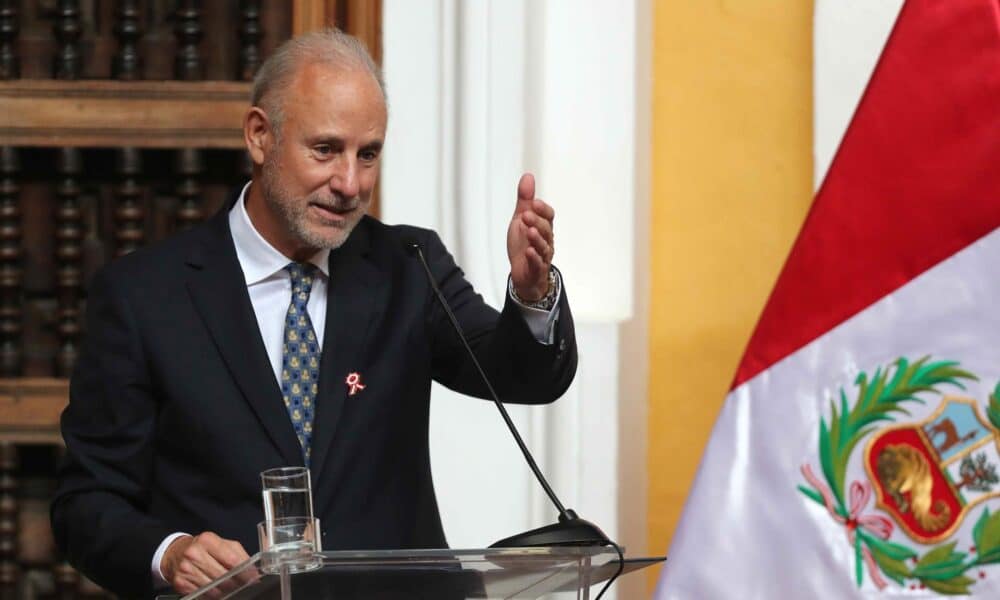 El ministro de Relaciones Exteriores de Perú, Javier González-Olaechea, en una foto de archivo. EFE/Paolo Aguilar