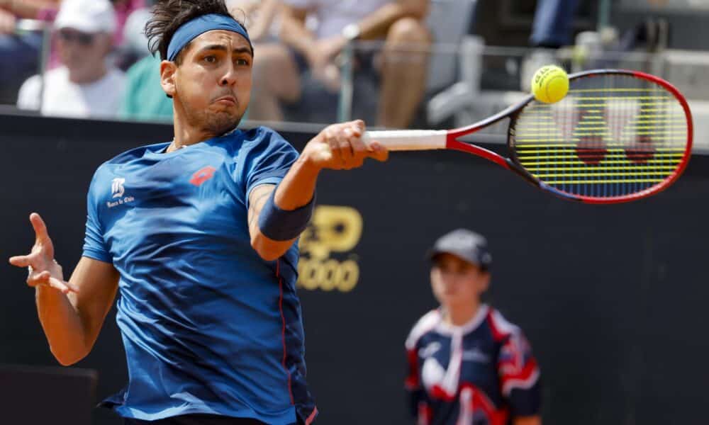 El chileno Alejandro Tabiloen cuartos del Masters 1.000 de Roma EFE/EPA/FABIO FRUSTACI