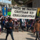 Imagen de archivo de pobladores que se manifiestan para exigir un alto a la inseguridad en el municipio de Chalchihuitán, estado de Chiapas (México). EFE/Carlos López