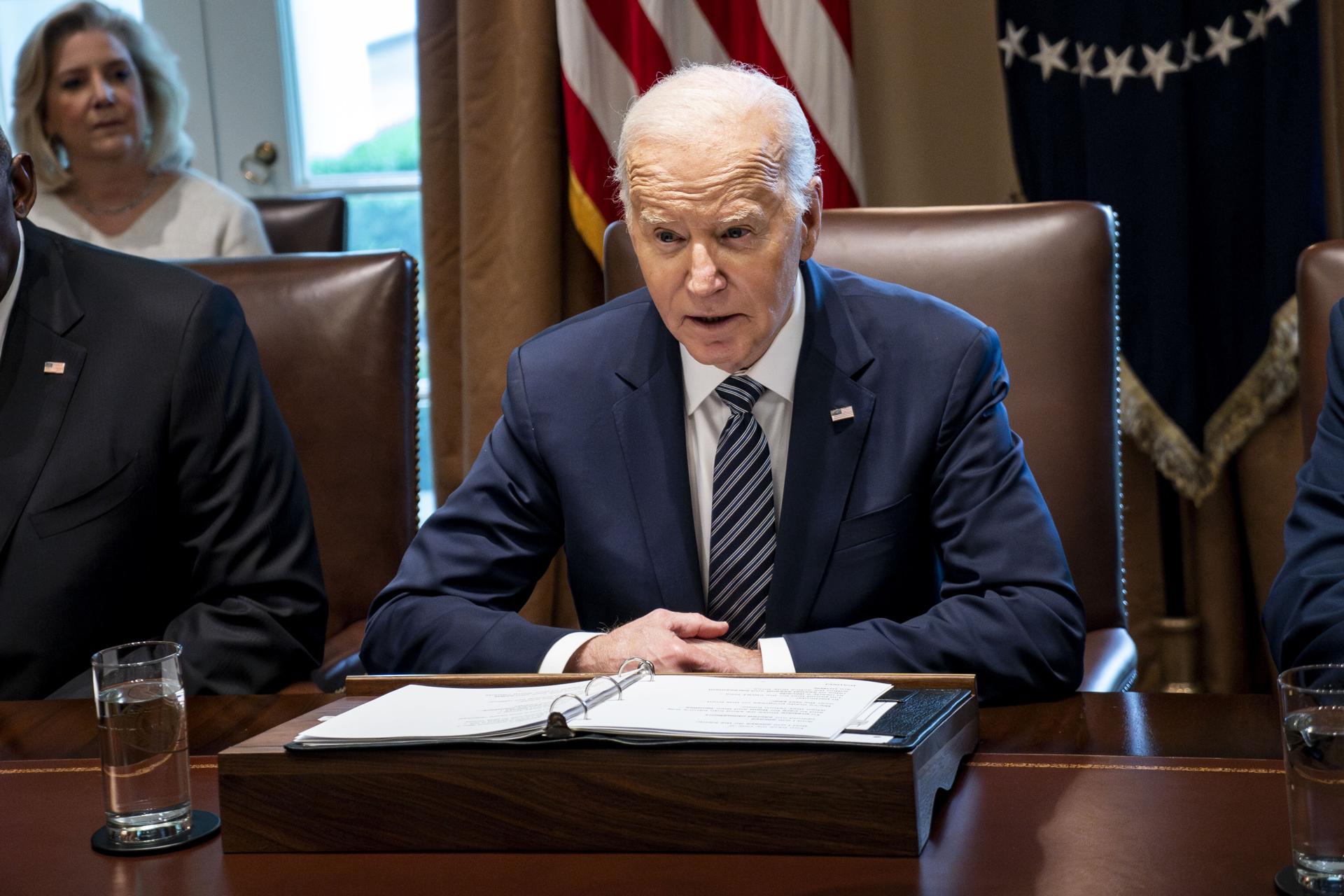 Foto de archivo del presidente de EE.UU. Joe Biden. EFE/BONNIE CASH / POOL