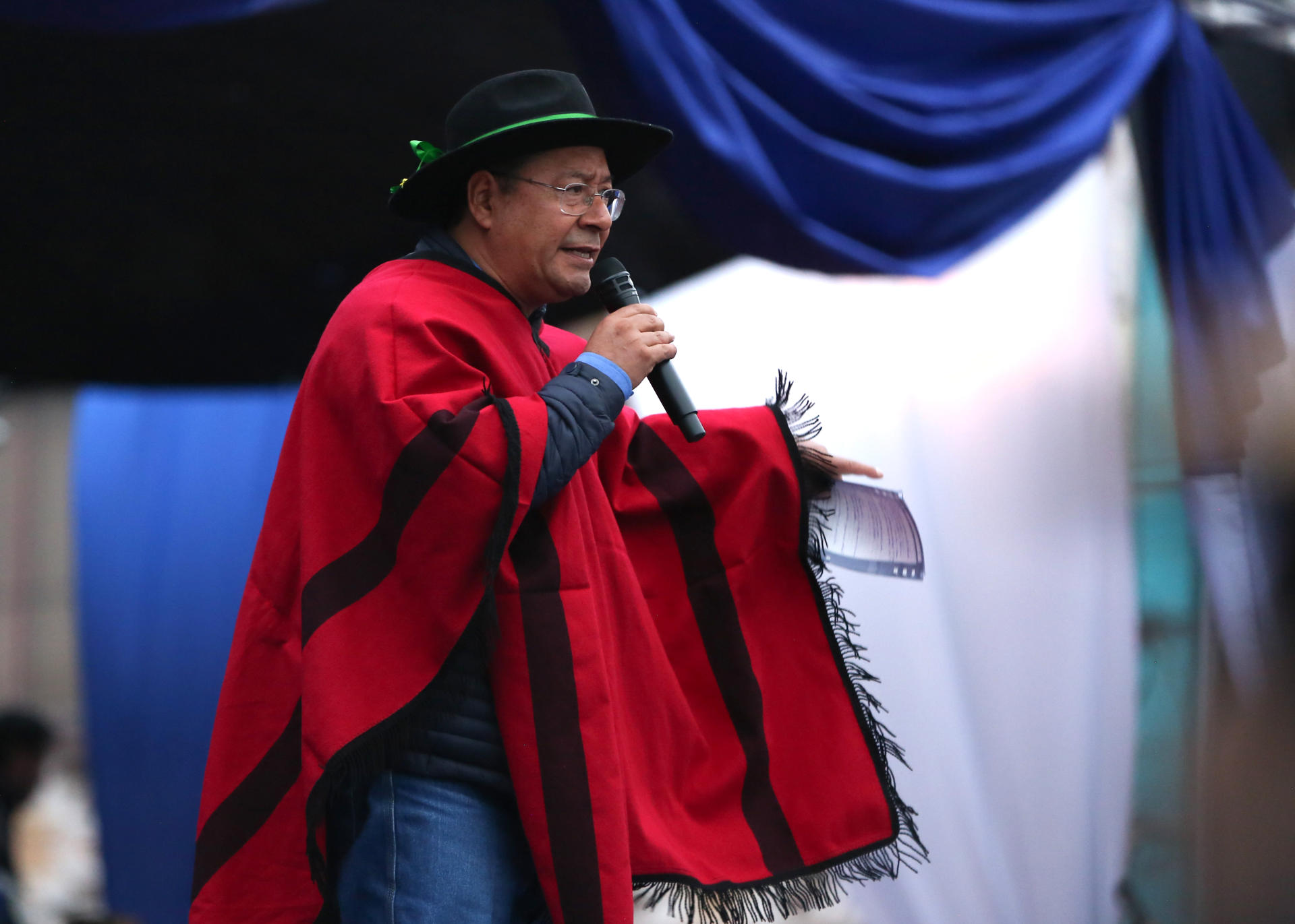 Foto de archivo del presidente de Bolivia, Luis Arce. EFE/ Luis Gandarillas