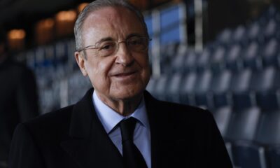 Imagen de archivo del presidente del Real Madrid, Florentino Pérez. EFE/EPA/YOAN VALAT