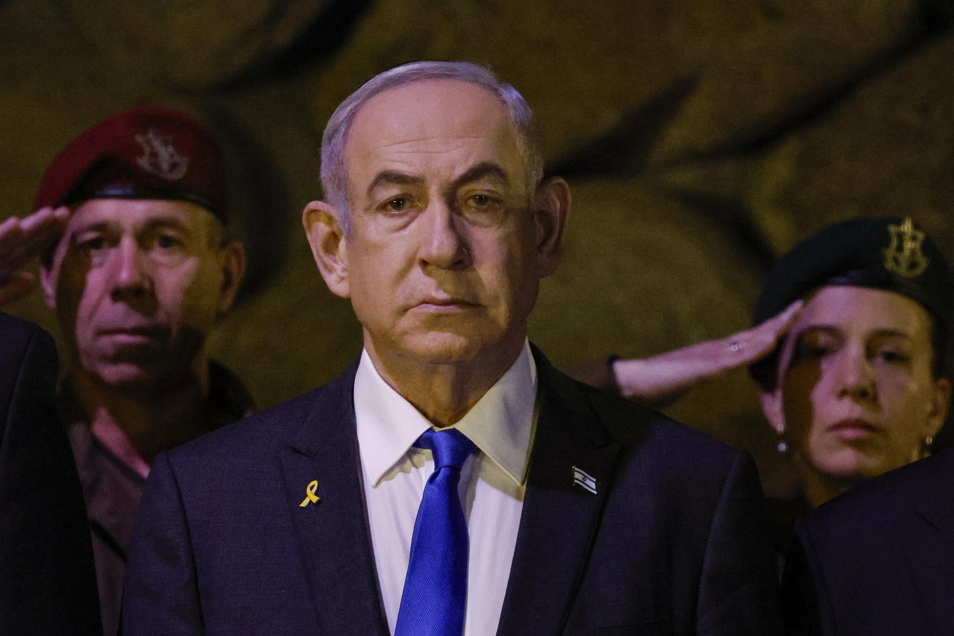 El primer ministro de Israel, Benjamin Netanyahu, en una foto de archivo. EFE/EPA/AMIR COHEN / POOL