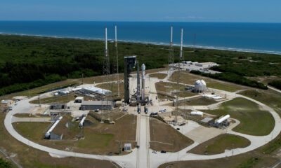 Fotografía cedida por United Launch Alliance (ULA) donde se muestra el cohete Atlas V que lleva el Starliner de Boeing instalado el domingo 5 de mayo en el Complejo de Lanzamiento Espacial-41 (SLC-41) en Cabo Cañaveral, Florida (Estados Unidos). EFE/ULA /SOLO USO EDITORIAL /NO VENTAS /SOLO DISPONIBLE PARA ILUSTRAR LA NOTICIA QUE ACOMPAÑA /CRÉDITO OBLIGATORIO