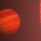 Dibujo del exoplaneta apodado Fénix por su capacidad para sobrevivir a la intensa radiación de una estrella gigante roja.
CRÉDITO Roberto Molar Candanosa/Universidad Johns Hopkins