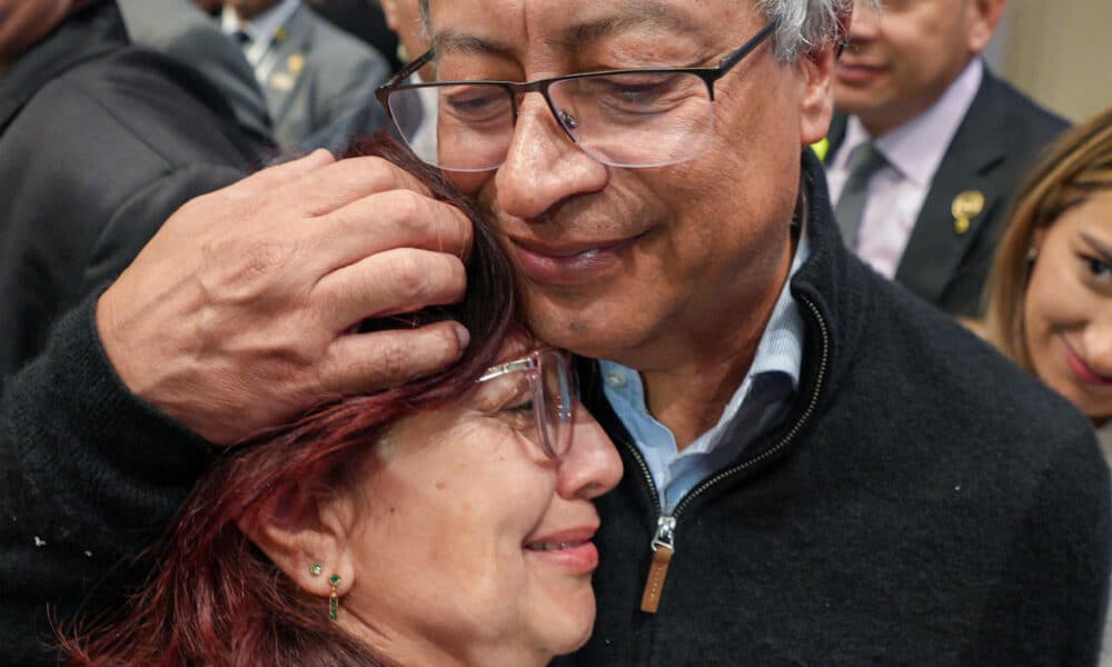 El presidente de Colombia, Gustavo Petro, subrayó este viernes en Estocolmo que el reto actual para acabar con la violencia en el país, pasa por incluir los territorios excluidos, que llevan una marca racial, y hacer prosperar sus sociedades. EFE/ Juan Diego Cano / Presidencia De Colombia SÓLO USO EDITORIAL / SÓLO DISPONIBLE PARA ILUSTRAR LA NOTICIA QUE ACOMPAÑA (CRÉDITO OBLIGATORIO)