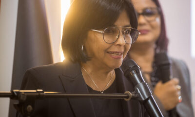 La vicepresidenta ejecutiva de Venezuela, Delcy Rodríguez, en una foto de archivo. EFE/ Miguel Gutiérrez
