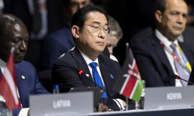 Fotografía del primer ministro de Japón, Fumio Kishida. EFE/Urs Flueeler