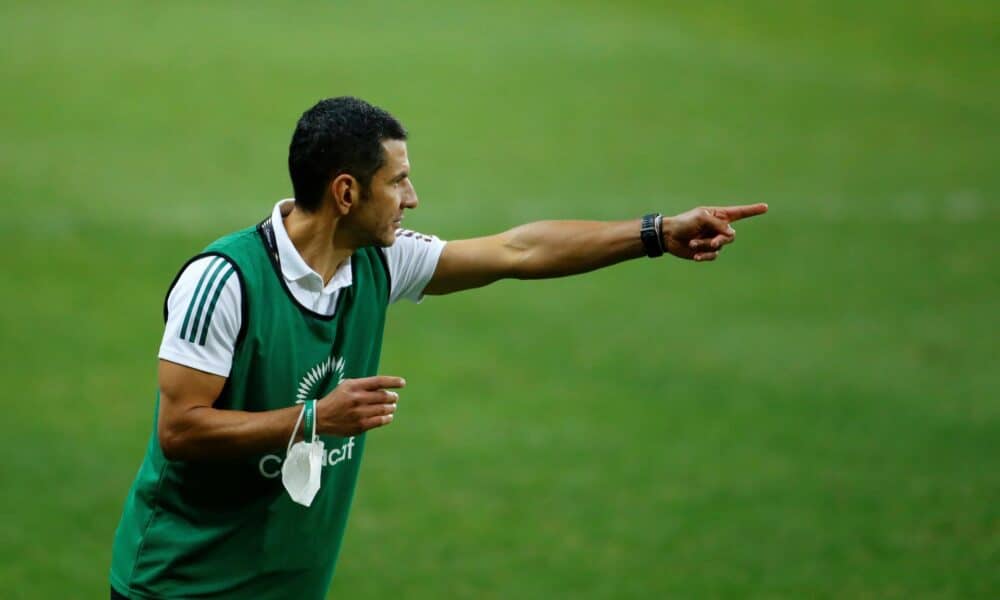 Jaime Lozano, entrenador de México, en una imagen de archivo. EFE/Francisco Guasco