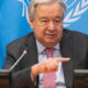 Fotografía de archivo cedida por la ONU donde aparece su secretario general, António Guterres. EFE/ Eskinder Debebe / ONU