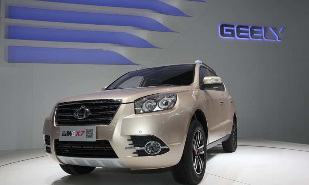 Un todoterreno de la empresa automotriz china Geely en una foto de archivo. EFE/JOHN SUN