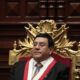 Fotografía de archivo en la que se ve al presidente del Congreso del Perú, Alejandro Soto Reyes. EFE/ Aldair Mejía