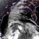 Fotografía satelital cedida por La Oficina Nacional de Administración Oceánica y Atmosférica (NOAA) a través del Centro Nacional de Huracanes (NHC) de los Estados Unidos donde se muestra una zona de baja presión que se encuentra en el Golfo de México. EFE/NOAA-NHC /SOLO USO EDITORIAL /NO VENTAS /SOLO DISPONIBLE PARA ILUSTRAR LA NOTICIA QUE ACOMPAÑA /CRÉDITO OBLIGATORIO