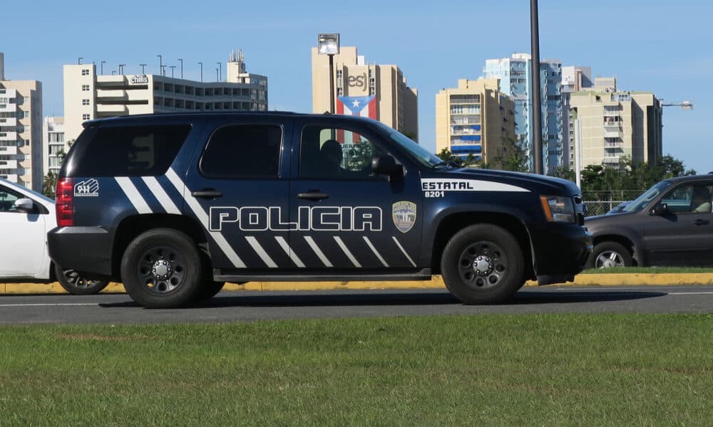 Vista de una patrulla de policía en Juan (Puerto Rico). Imagen de archivo. EFE/Jorge Muñiz