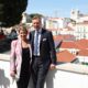 El gran duque Enrique de Luxemburgo y su mujer, María Teresa, en una foto de archivo en Lisboa (11/05/2022). EFE/EPA/ANTONIO PEDRO SANTOS