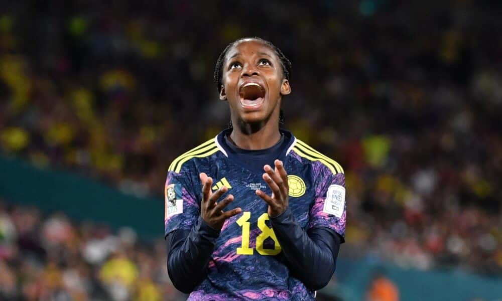 Fotografía de archivo de la delantera de la selección Colombia Linda Caicedo. EFE/EPA/BIANCA DE MARCHI