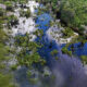 Fotografía aérea donde se observa una zona del Río Urubú, el 14 de junio de 2024, en la Amazonía brasileña (Brasil). EFE/ Antonio Lacerda.