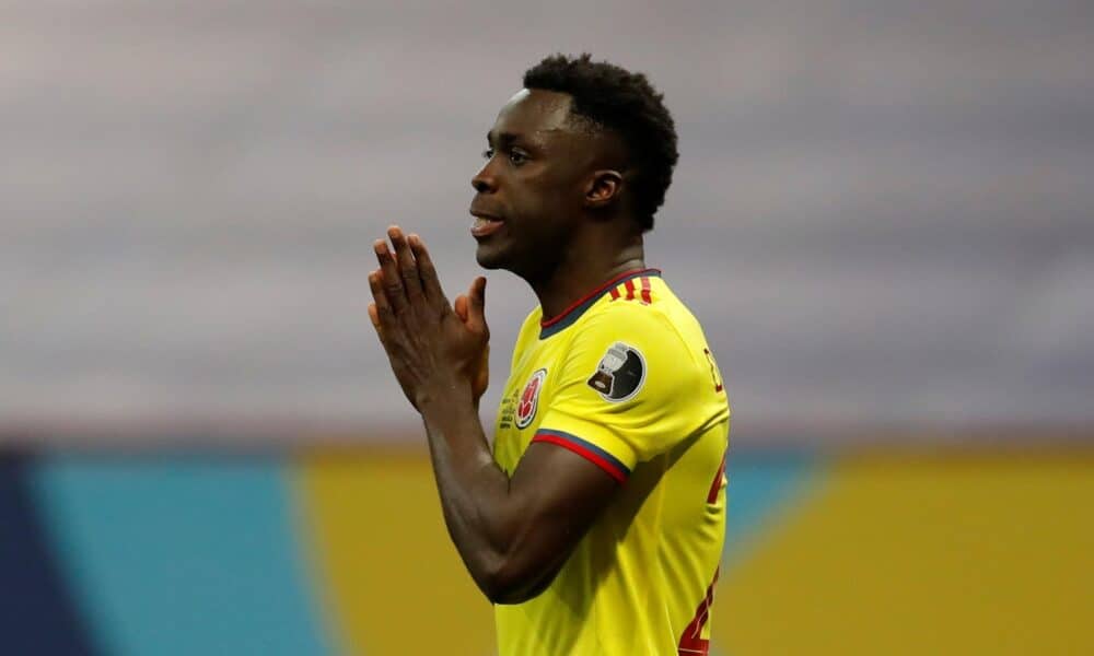 Davinson Sánchez de Colombia, en una imagen de archivo. EFE/Fernando Bizerra