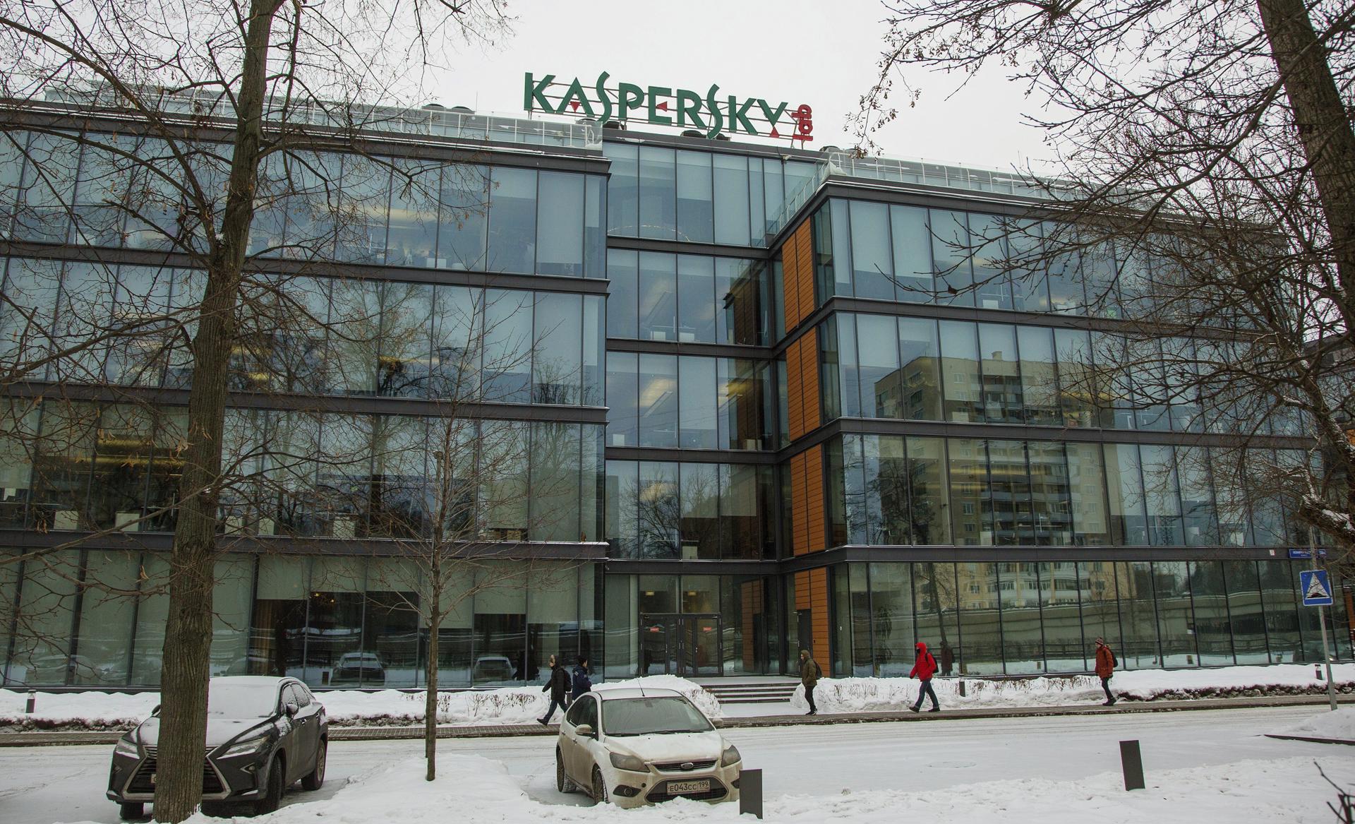 Vista general de las oficinas del productor de software de seguridad informática Kaspersky Lab, en Moscú, Rusia, en una foto de archivo. EFE/SERGEI ILNITSKY