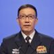 El Ministro de Defensa Nacional de China, el Almirante Dong Jun, pronuncia su discurso durante una sesión plenaria del 21º Diálogo Shangri-la del Instituto Internacional de Estudios Estratégicos (IISS) en Singapur, el 02 de junio de 2024. EFE/EPA/KEVIN LIM/