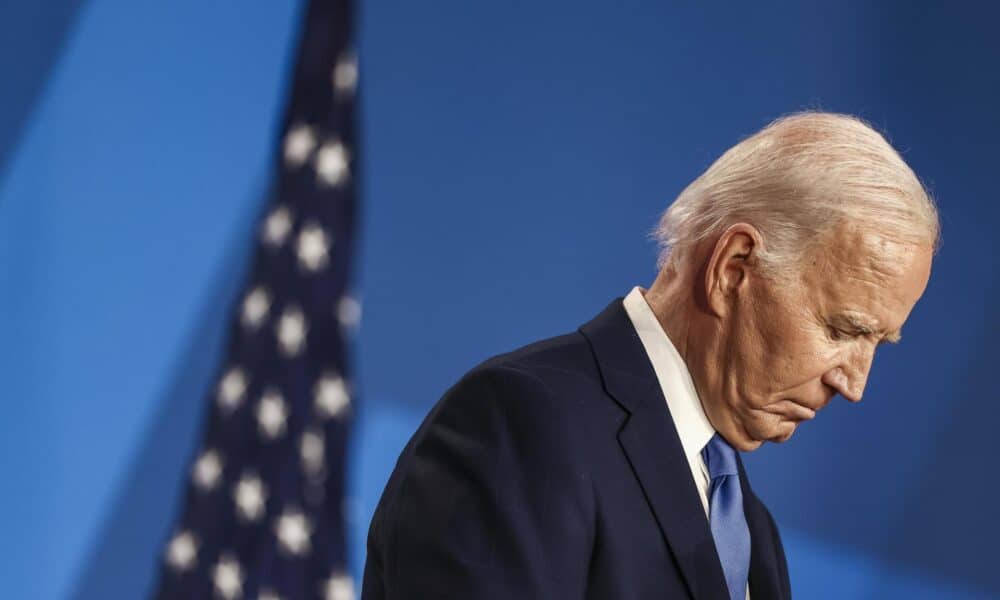 Fotografía de archivo en donde se ve al presidente estadounidense, Joe Biden. EFE/Jim Lo Scalzo