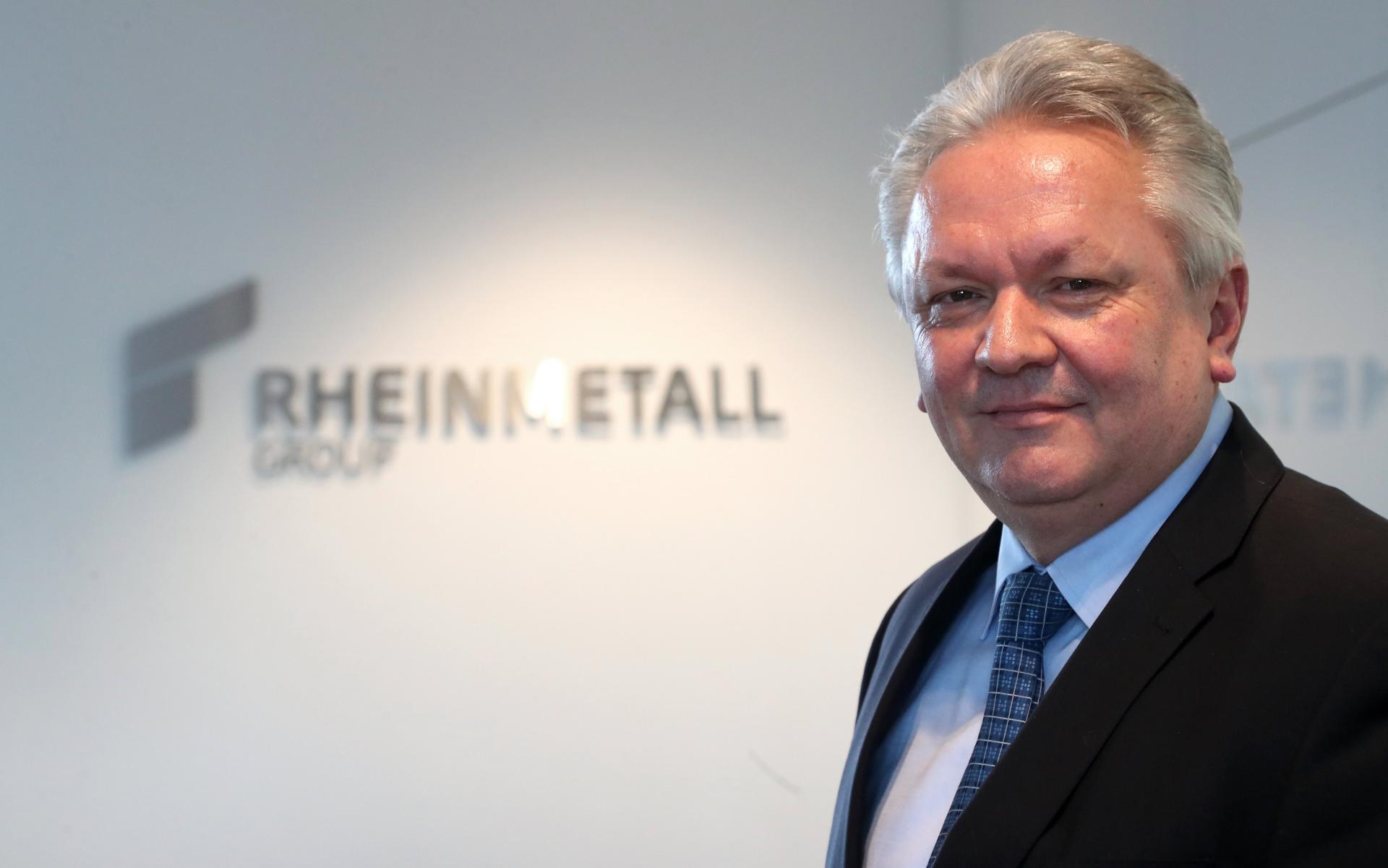 Foto archivo. El primer ejecutivo de Rheinmetall AG, Armin Papperger, EFE/ Friedemann Vogel