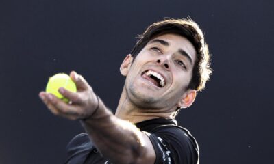 Cristian Garín, tenista chileno. EFE/EPA/JASON O'BRIEN
