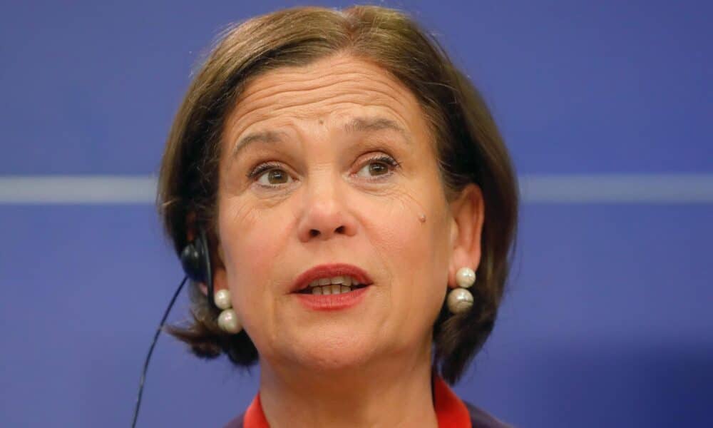 Foto archivo. Mary Lou McDonald. EFE/EPA/STEPHANIE LECOCQ