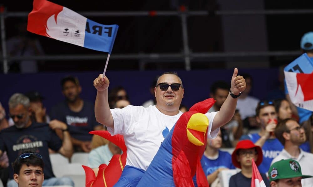 La magia de los Juegos Olímpicos de París comenzó ya en el Estadio de Francia EFE/EPA/YOAN VALAT