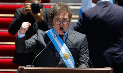 Foto de archivo del presidente de Argentina, Javier Milei. EFE/ Juan Ignacio Roncoroni