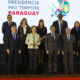 Ministros de Relaciones Exteriores de los países miembros del Mercado Común del Sur (Mercosur), posan luego de la reunión previa a la cumbre de jefes de Estado del Mercosur, este domingo en Asunción (Paraguay). EFE/ Antonio Lacerda