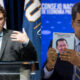 Combo de dos fotografías de archivo de los presidentes de Argentina, Javier Milei (i), y de Venezuela, Nicolás Maduro. EFE/ Cristóbal Herrera-Ulashkevich / Miguel Gutiérrez