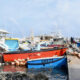 Un daño significativo a los buques pesqueros en el complejo pesquero de Bridgetown fue causado por una tormenta del huracán Beryl. EFE/ Gobierno De Barbados ***SOLO USO EDITORIAL/SOLO DISPONIBLE PARA ILUSTRAR LA NOTICIA QUE ACOMPAÑA (CRÉDITO OBLIGATORIO)***