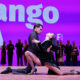 Sebastián Martínez y Ayelén Morando compiten durante la final del Mundial de Tango este martes, en Buenos Aires (Argentina). EFE/ Juan Ignacio Roncoroni