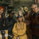 Fotografía cedida por Lionsgate de Cate Blanchett como Lilith, Kevin Hart como Roland, Ariana Greenblatt como Tiny Tina, Florian Munteanu como Krieg y Jamie Lee Curtis como Tannis en la película Borderlands. EFE/ Katalin Vermes/Lionsgate