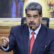 Fotografía de archivo del presidente de Venezuela, Nicolás Maduro, hablando durante una rueda de prensa en el Palacio de Miraflores en Caracas (Venezuela). EFE/ Ronald Peña R.