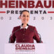 Fotografía cedida por la Casa de Campaña de Claudia Sheinbaum de la presidenta electa de México, Claudia Sheinbaum, habla en una rueda de prensa este jueves en la Ciudad de México (México). EFE/Casa de Campaña de Claudia Sheinbaum/SOLO USO EDITORIAL/SOLO DISPONIBLE PARA ILUSTRAR LA NOTICIA QUE ACOMPAÑA(CRÉDITO OBLIGATORIO)